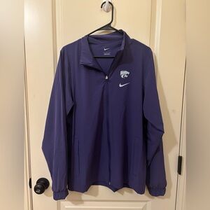 K-State Nike full-zip Dri fit performance jacket